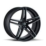 Touren TR73 3273 Gloss Black Milled wheel