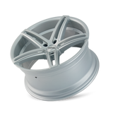 Touren TR73 20x10 +40 Gloss Silver Milled premium Euro wheel