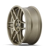 Touren TR74 17x8 Matte Gold premium Euro wheel