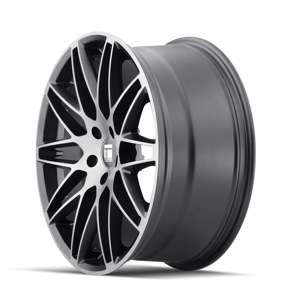 Touren TR75 3275 Matte Black Brushed with Dark