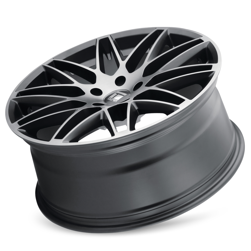 Touren TR75 3275 20x9 Matte Black Brushed With Dark 35mm – TFS Wheels