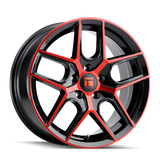Touren TR79 3279 Black Machined with  wheel