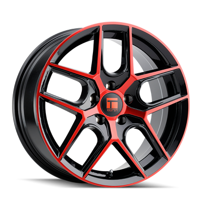 Touren TR79 3279 Black Machined With  wheel