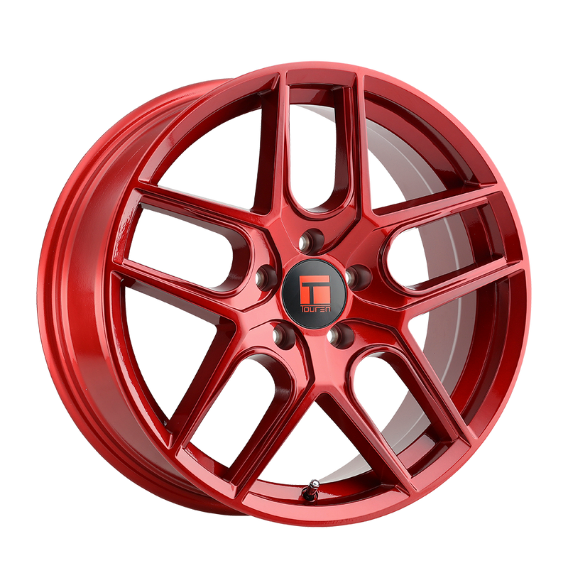 Touren TR79 17x8 Gloss Crimson Candy Red premium Euro wheel