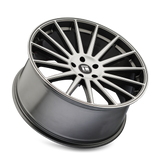 Touren TR92 18x8 Gloss Graphite Machined premium Euro wheel