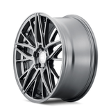 Touren TR93 18x8 Gloss Graphite premium Euro wheel
