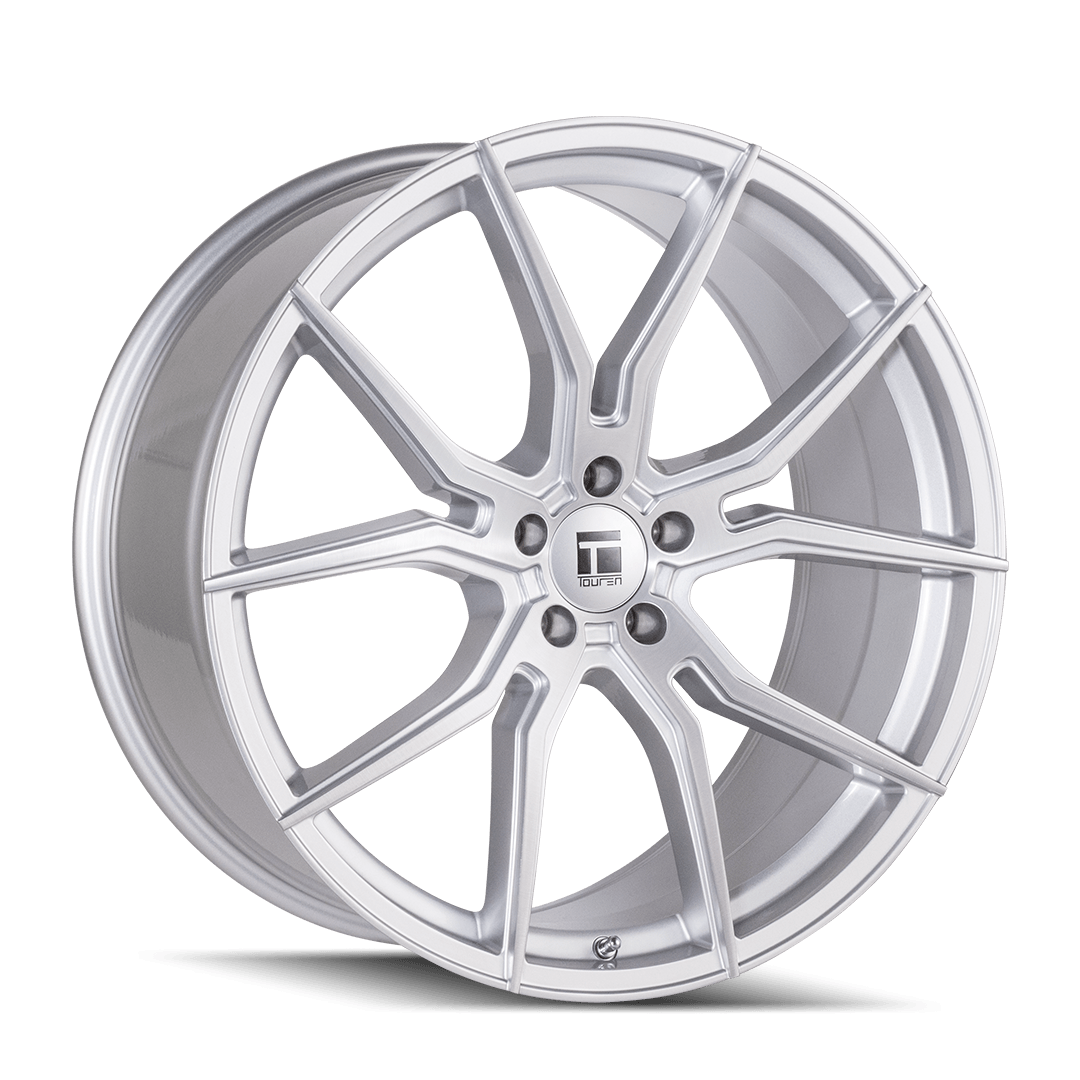 Touren TF01 3501 Gloss Silver Brushed wheel