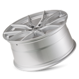 Touren TF01 3501 20x10 +40 Gloss Silver Brushed premium Euro wheel