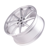 Touren TF02 3502 20x10 Gloss Silver Brushed premium Euro wheel 5x120
