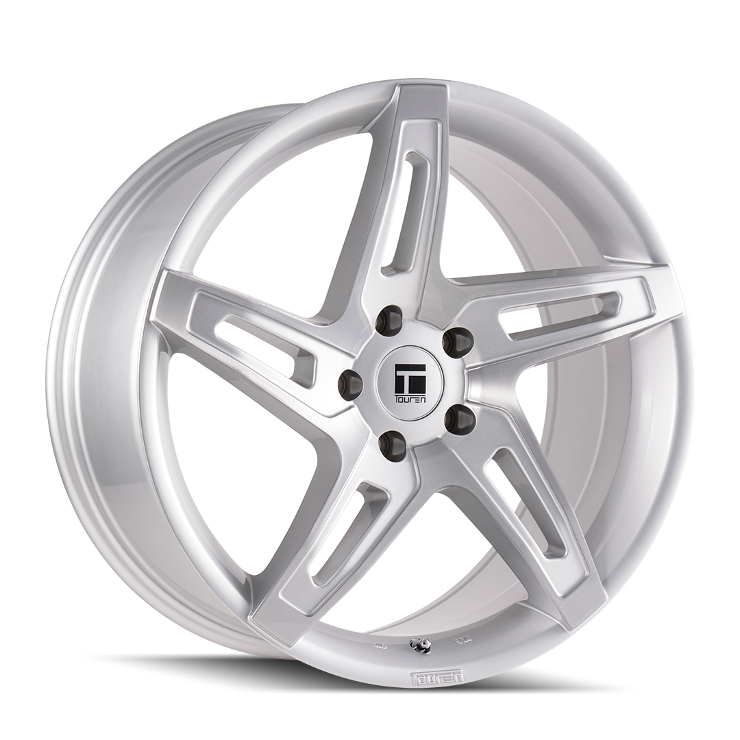 Touren TF04 3504 Gloss Silver Brushed wheel