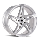 Touren TF04 3504 Gloss Silver Brushed wheel