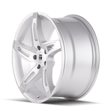 Touren TF04 20x10 +40 Gloss Silver Brushed 5x112 premium Euro wheel