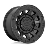 Fuel 1PC D729 TRACKER 17x9 +1mm Satin Black