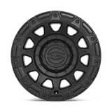 Fuel 1PC D729 TRACKER 20x9 +1mm Satin Black