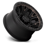 Fuel 1PC Traction 20x9 +1mm Matte Black with Smoke Tint