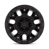 Fuel 1PC Traction 20x9 +1mm Matte Black with Smoke Tint