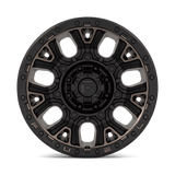 Fuel 1PC D824 TRACTION 20x10 -18mm Matte Black with Smoke Tint