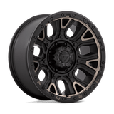 Fuel 1PC D824 TRACTION Black wheel