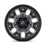 Fuel 1PC D825 TRACTION 20x10 -18mm Matte Gunmetal with Black Ring