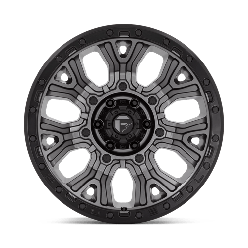 Fuel 1PC D825 Traction 20x10 -18mm Matte Gunmetal With Black Ring – TFS ...