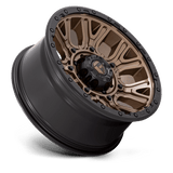 Fuel 1PC D826 TRACTION 20x9 +1mm Matte Bronze with Black Ring