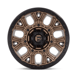 Fuel 1PC D826 TRACTION 20x9 +1mm Matte Bronze with Black Ring