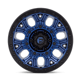 Fuel 1PC D827 TRACTION 17x9 +1mm Dark Blue with Black Ring