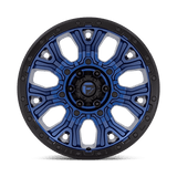 Fuel 1PC D827 TRACTION 20x10 -18mm Dark Blue with Black Ring