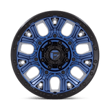 Fuel 1PC D827 TRACTION 20x9 +1mm Dark Blue with Black Ring