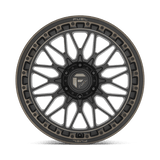 Fuel 1PC D759 TRIGGER 20x9 +1mm Matte Black Dark Tint