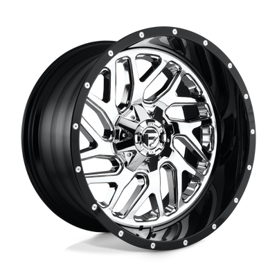 Fuel 2PC D211 TRITON Chrome wheel