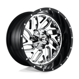 Fuel 2PC D211 TRITON Chrome wheel