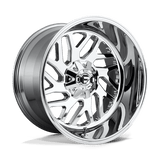 Fuel 1PC D609 TRITON 20x9 +20mm Chrome Plated