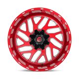 Fuel 1PC D691 TRITON 20x10 -18mm Candy Red Milled