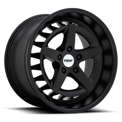 TSW Degner Black wheel
