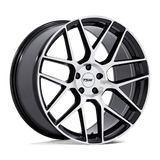 TSW Lasarthe 20x9 Gloss Black Machined premium Euro wheel