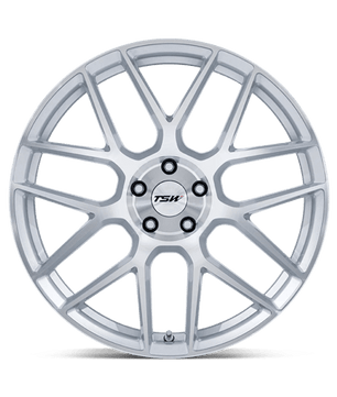 TSW TW002 LASARTHE 22x9 +27 Gloss Silver Machined