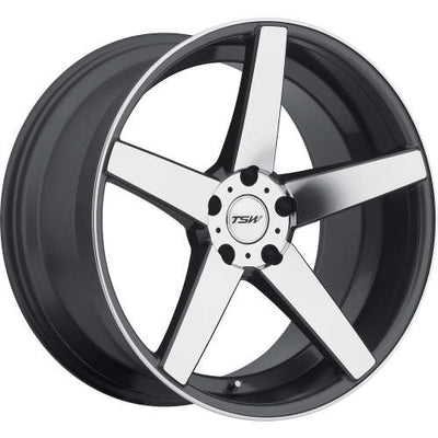 TSW Sochi Gunmetal wheel