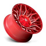 Fuel 1PC D771 TWITCH 20x10 -18mm Candy Red Milled