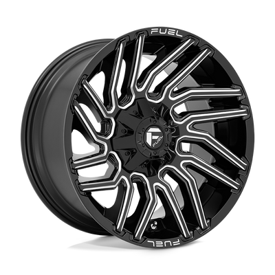Fuel 1PC D773 TYPHOON Black wheel