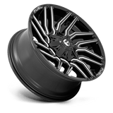 Fuel 1PC D773 TYPHOON 22x10 -18mm Gloss Black Milled (5x114.3 / 5x127)