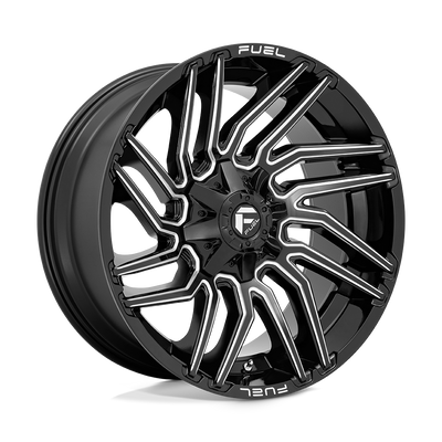 Fuel 1PC Typhoon Black wheel