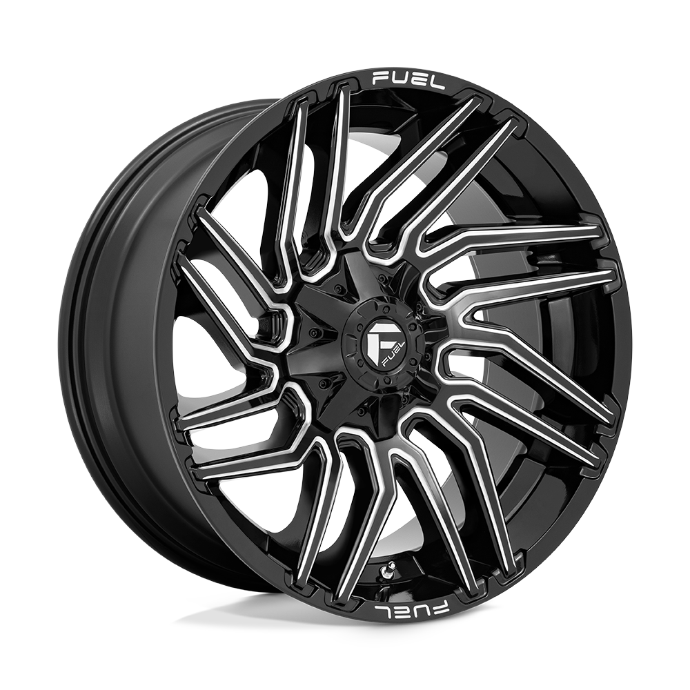 Fuel 1PC D773 TYPHOON Black wheel