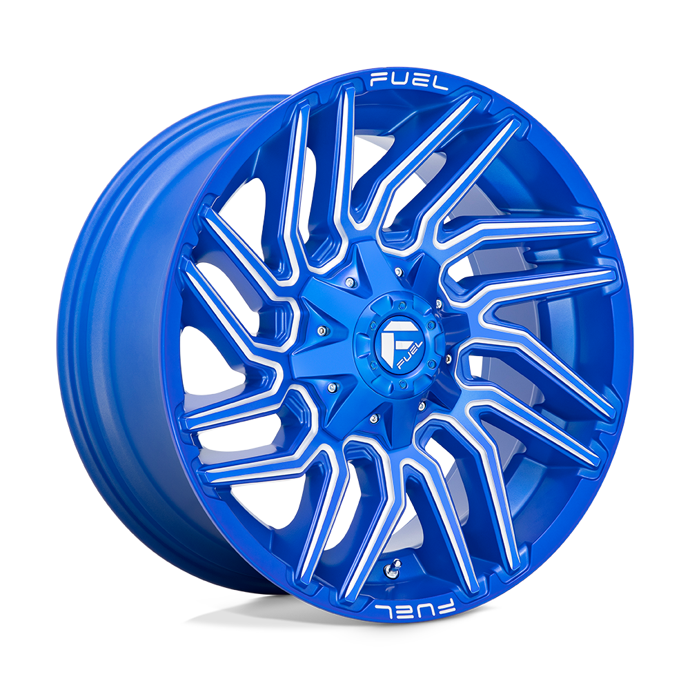 Fuel 1PC D774 TYPHOON Blue wheel