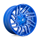 Fuel 1PC D774 TYPHOON Blue wheel