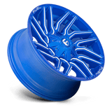Fuel 1PC D774 TYPHOON 20x9 +1mm Anodized Blue Milled