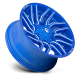 Fuel 1PC D774 TYPHOON 22x10 -18mm Anodized Blue Milled (5x114.3 / 5x127)