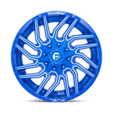 Fuel 1PC D774 TYPHOON 22x10 -18mm Anodized Blue Milled (5x114.3 / 5x127)