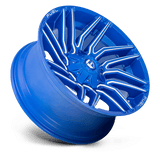 Fuel 1PC D774 TYPHOON 22x10 -18mm Anodized Blue Milled