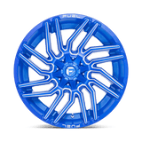 Fuel 1PC D774 TYPHOON 22x12 -44mm Anodized Blue Milled